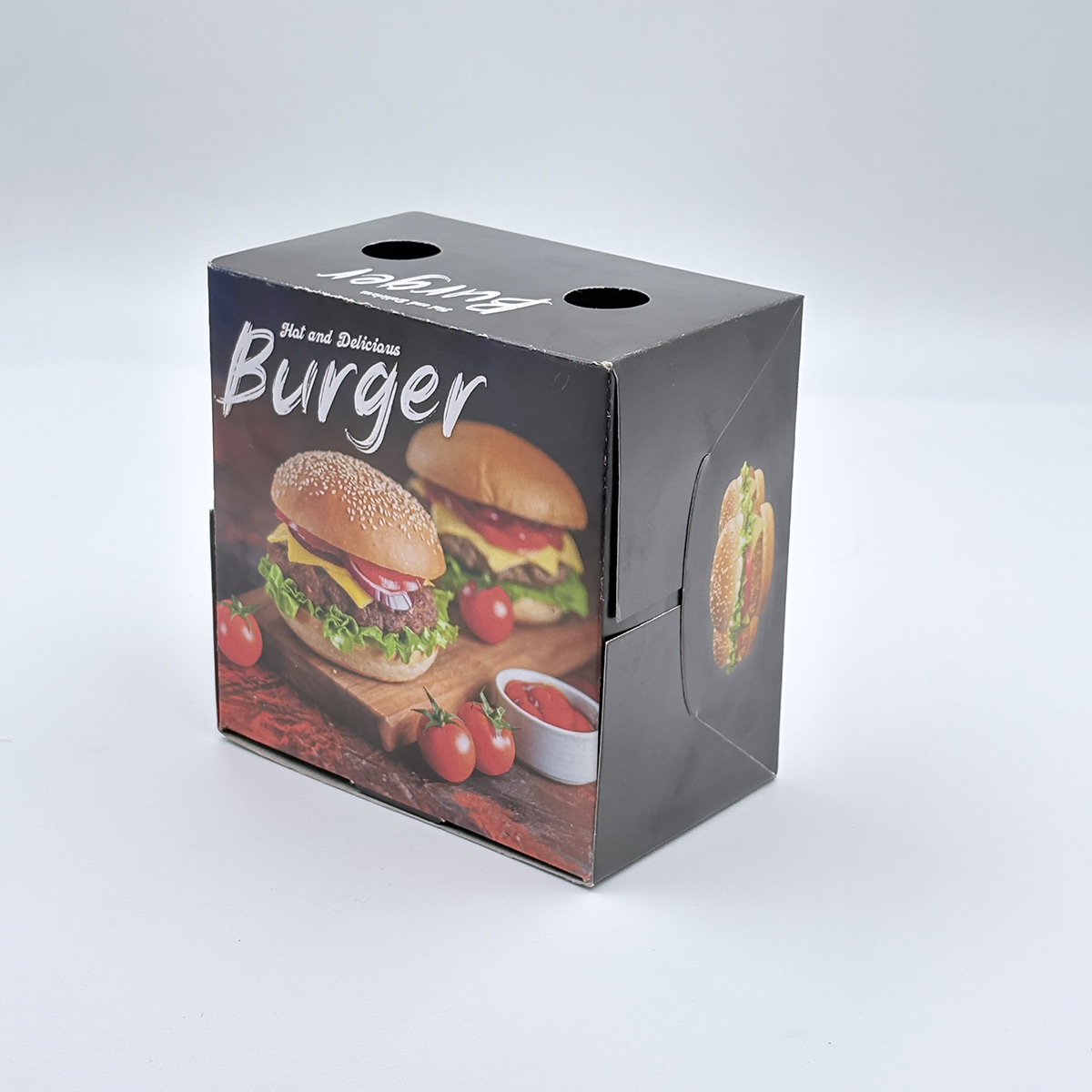 Burger Ready Box (Black Colour) - Image 5